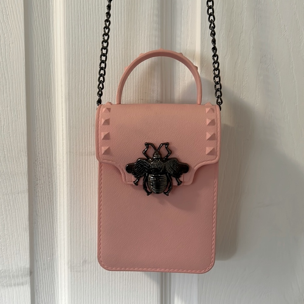 Cute Mini Purse w/Insect Clasp